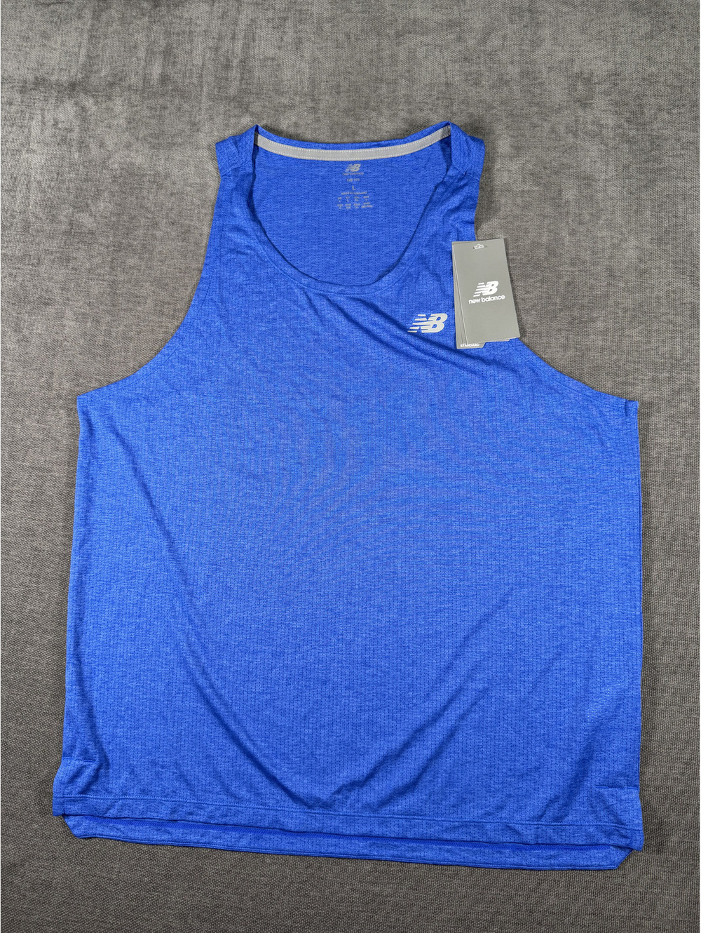 New Balance NB Ice Men's Athletic Tank Top Size Large Blue